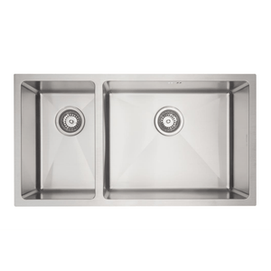 Mercer Kitchen Sinks Mercer DV Burlington Double Sink | 250 + 500mm