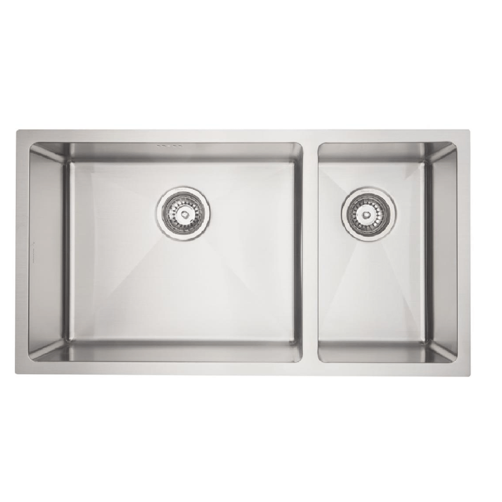 Mercer Kitchen Sinks Mercer DV Burlington Double Sink | 500 + 250mm