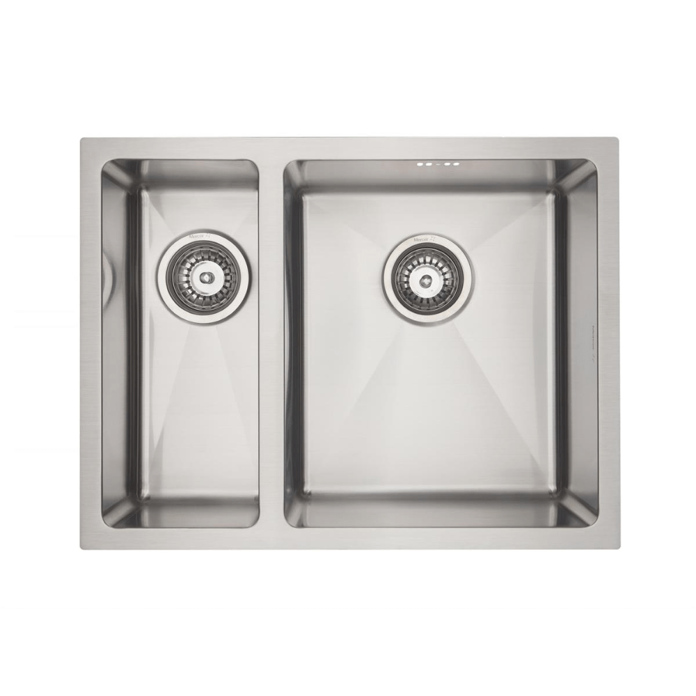 Mercer Kitchen Sinks Mercer DV Brighton Double Sink | 170 + 340mm
