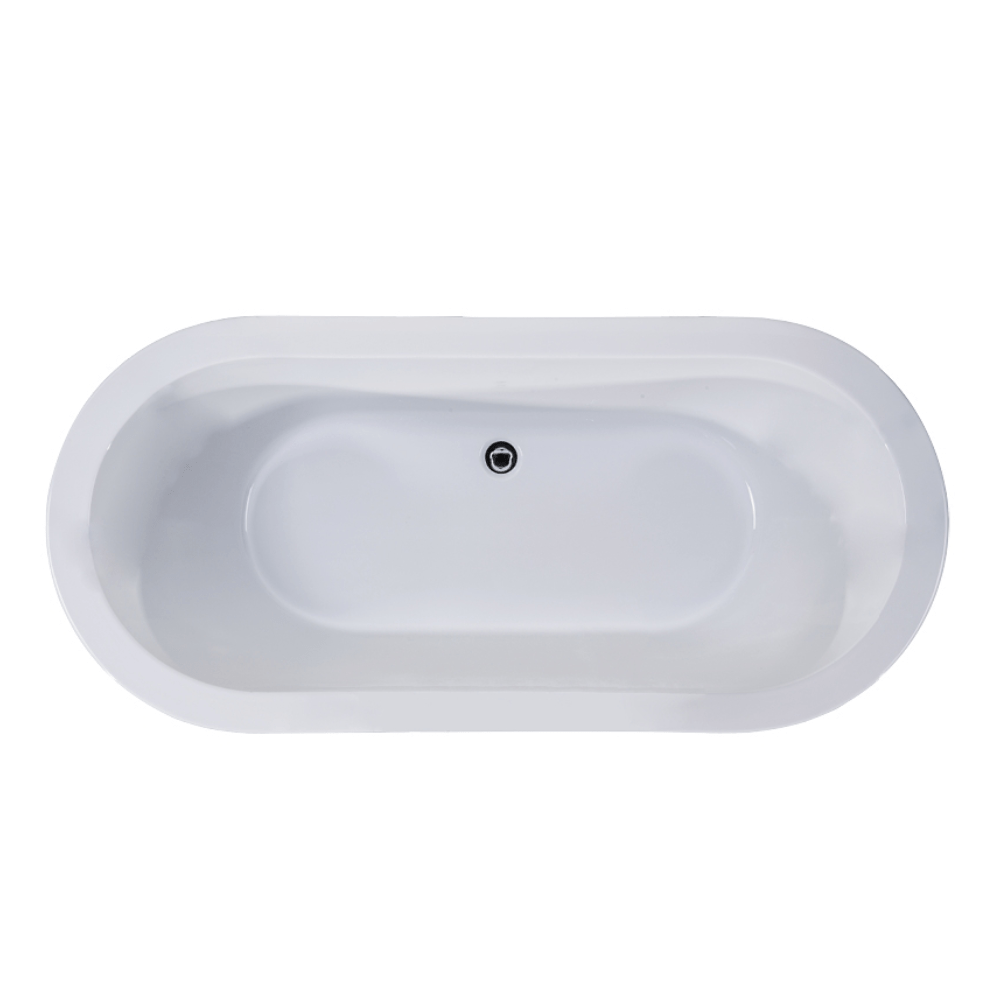 Plumbline Bath Tondo 1680 Oval Inset Bath