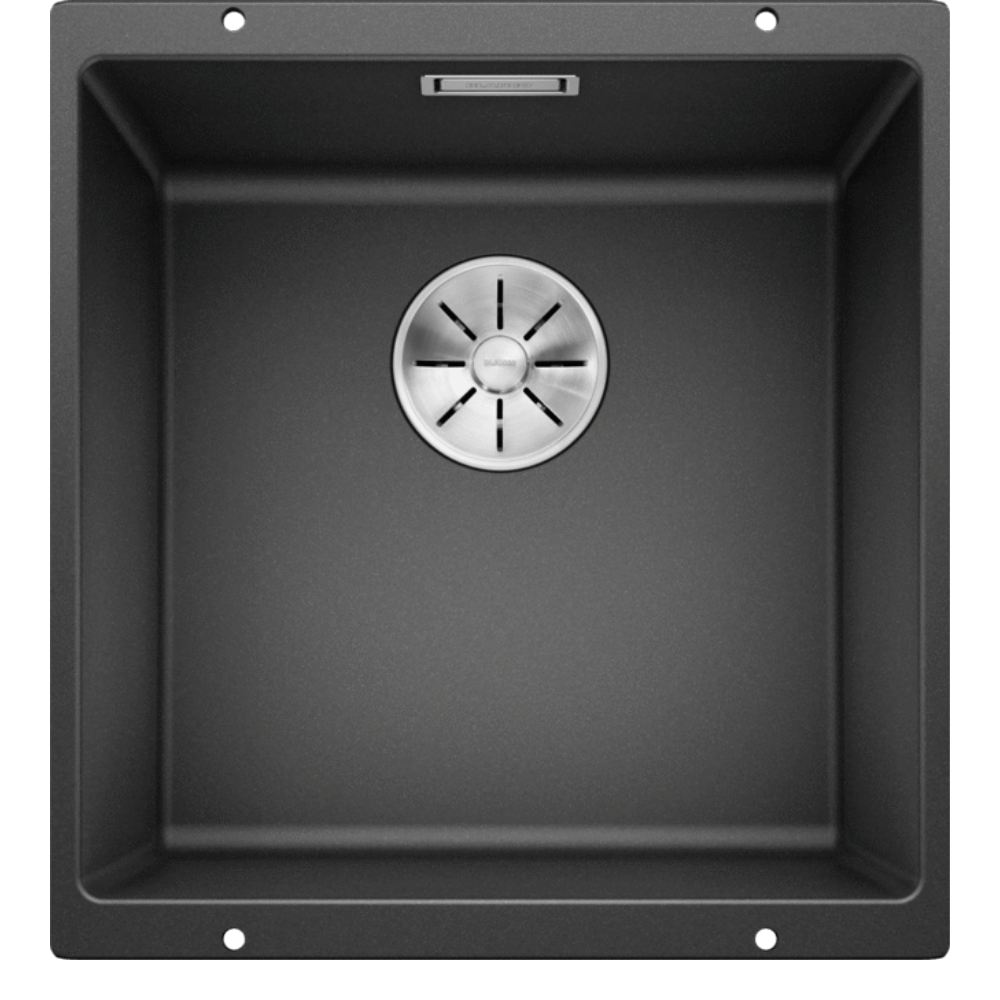 Blanco Kitchen Sinks - Granite Blanco Silgranit Subline 400-U Single Sink | Anthracite