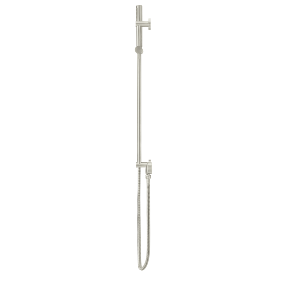 Meir Showers Meir Round Single Function Slide Shower | Brushed Nickel