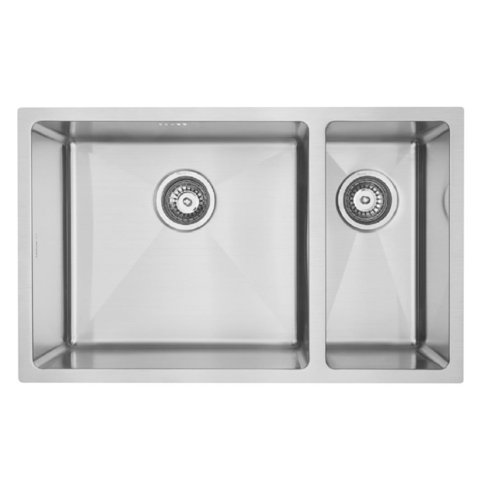 Mercer Kitchen Sinks Mercer DV Lincoln Double Sink | 450 + 200mm