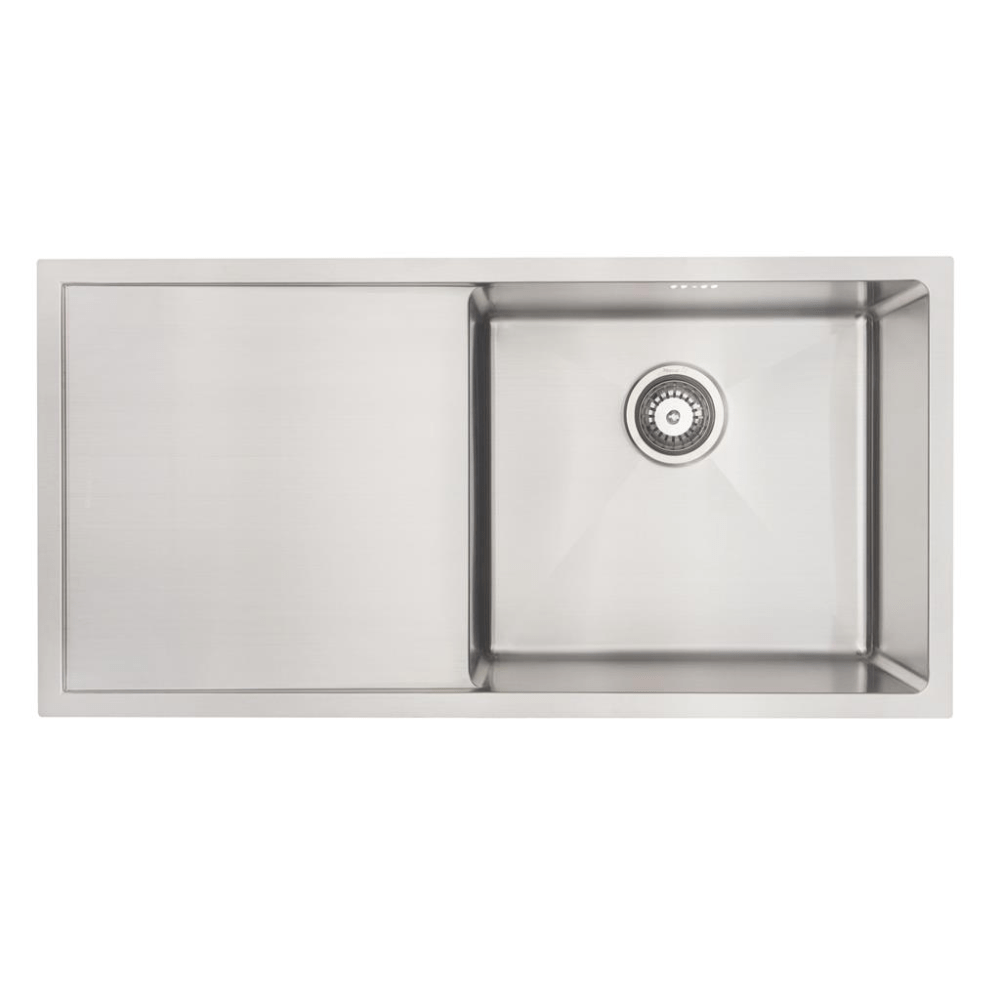 Mercer Kitchen Sinks Mercer DV Salford Single Sink with Drainer | 450mm