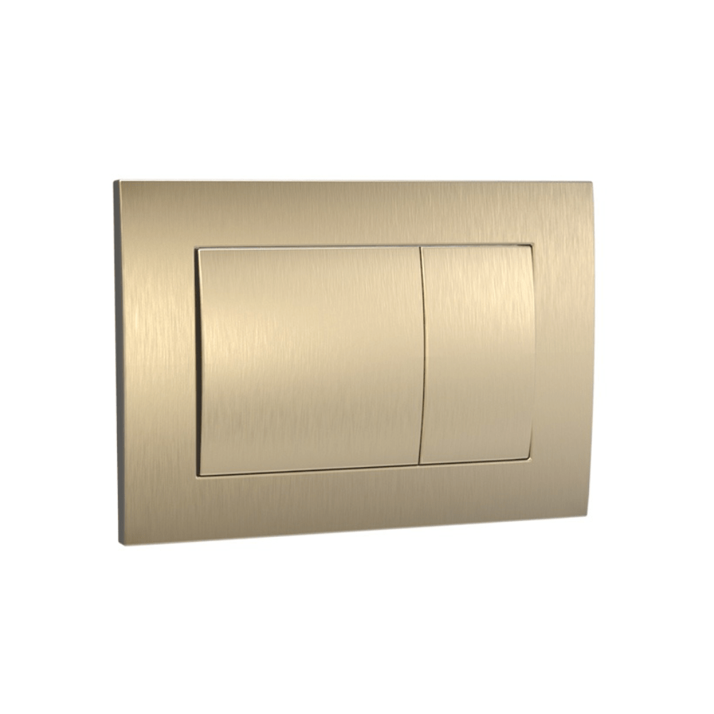 Plumbline Flush Plate Speedo Metal Flush Panel | Brushed Brass