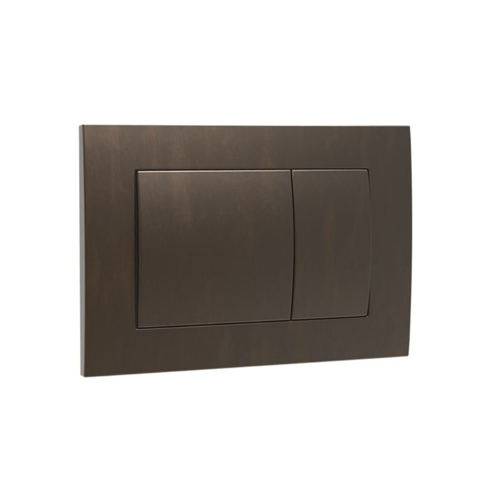 Plumbline Flush Plate Speedo Metal Flush Panel | Aged Brass