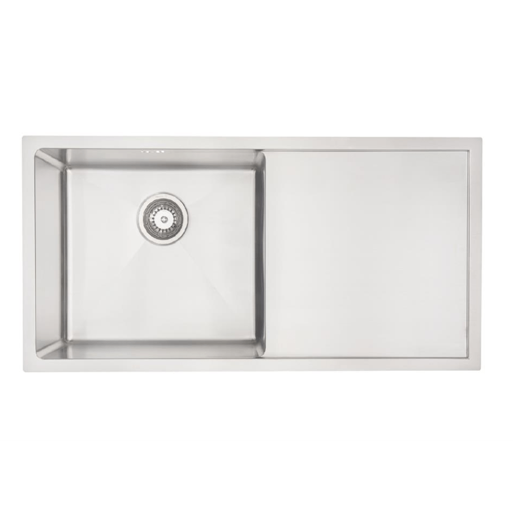 Mercer Kitchen Sinks Mercer DV Salford Single Sink with Drainer | 450mm