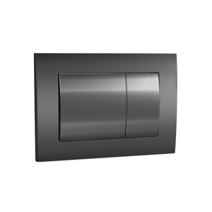Plumbline Flush Plate Speedo Metal Flush Panel | Gunmetal