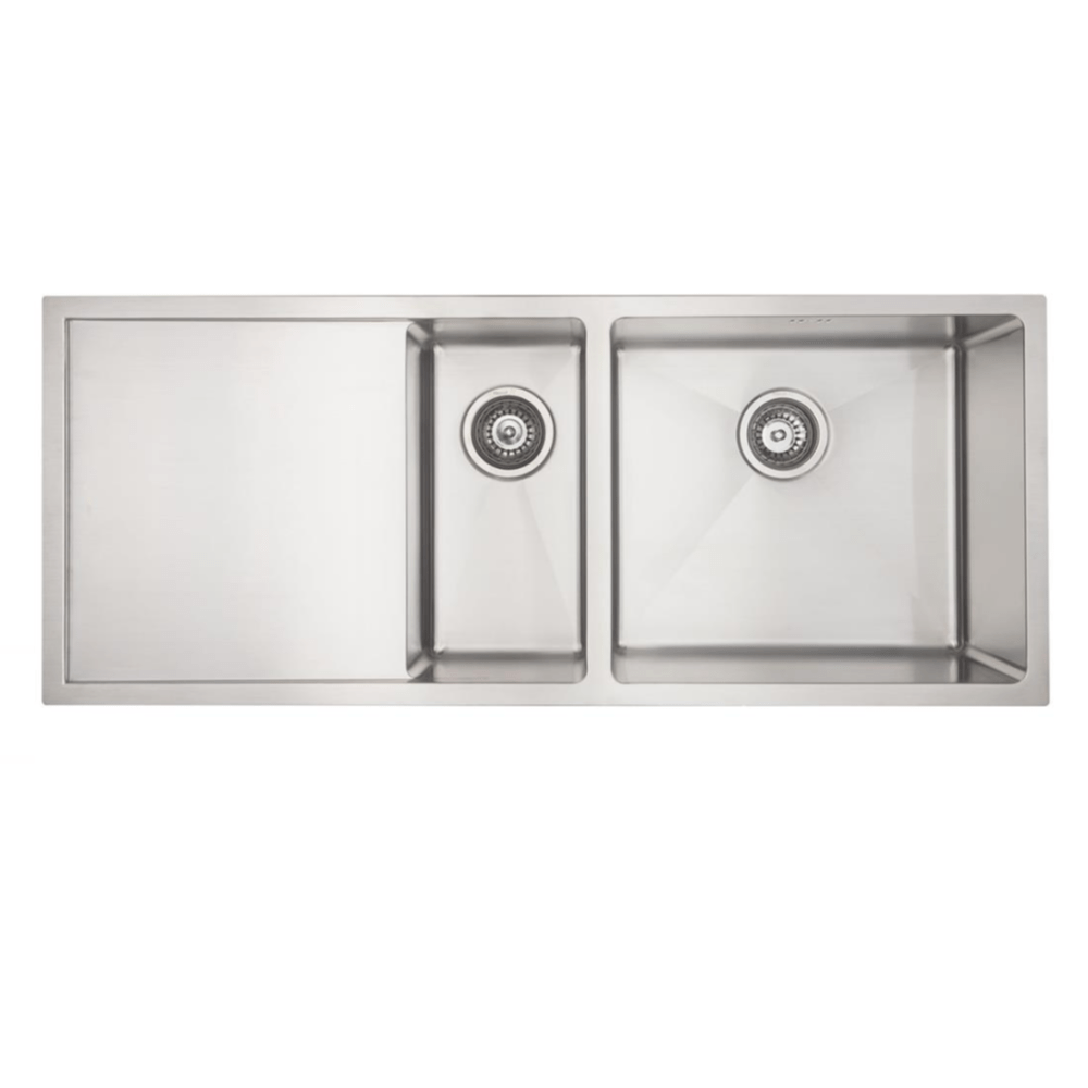 Mercer Kitchen Sinks Mercer DV Sheffield Double Sink with Drainer | 200 + 450mm