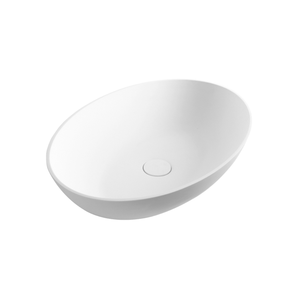 Plumbline Basins Super-Thin Oval Vessel Basin