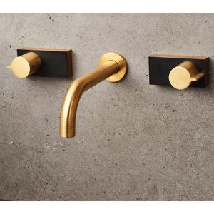 Wood Melbourne Bathroom tapware Wood Melbourne Q Wood Collection Wall Set