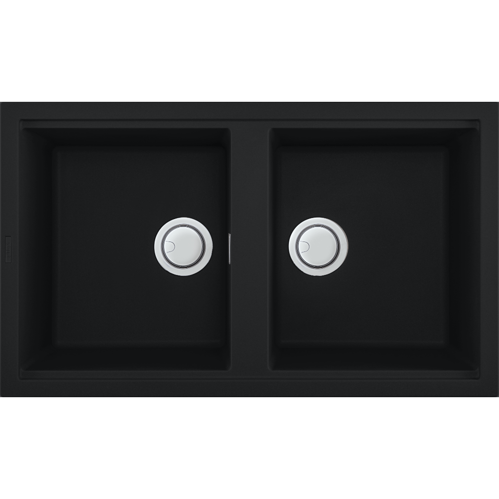 Acero Kitchen Sinks - Granite Mercer Duro Granite Messina Double Sink | 365 + 365mm