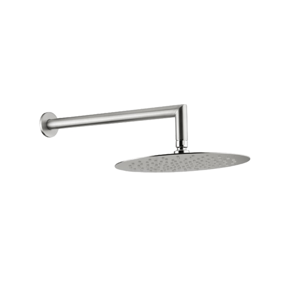 Plumbline Showers Oli 316 250mm Wall Mount Rainhead