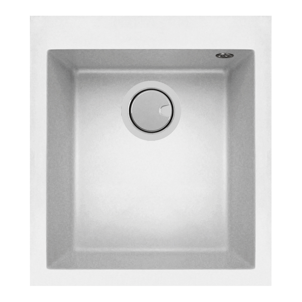 Acero Kitchen Sinks - Granite Mercer Duro Granite Trento Single Sink | 340mm