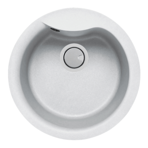 Acero Kitchen Sinks - Granite Mercer Duro Granite Bari Round Sink | 400mm