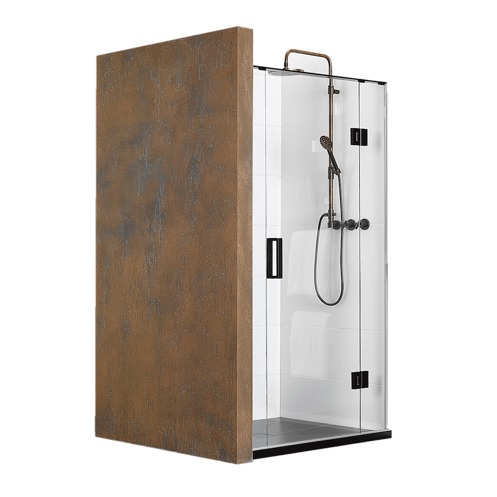 Atlantis Showers Atlantis EasyTile Aquarius 3-Walled Shower | 1000 x 1000mm