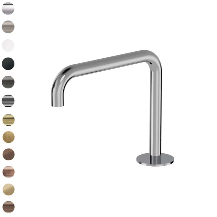 Plumbline Spouts Buddy Square Deck Mount Spout