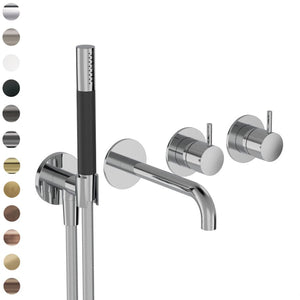 Plumbline Bath Taps Buddy Wall Mount Bath/Shower Set