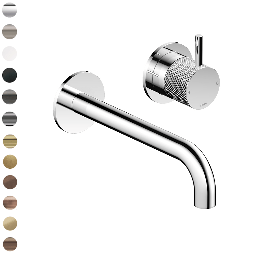 Plumbline Basin Taps Buddy X Wall Mount Mixer with Fixed Centres