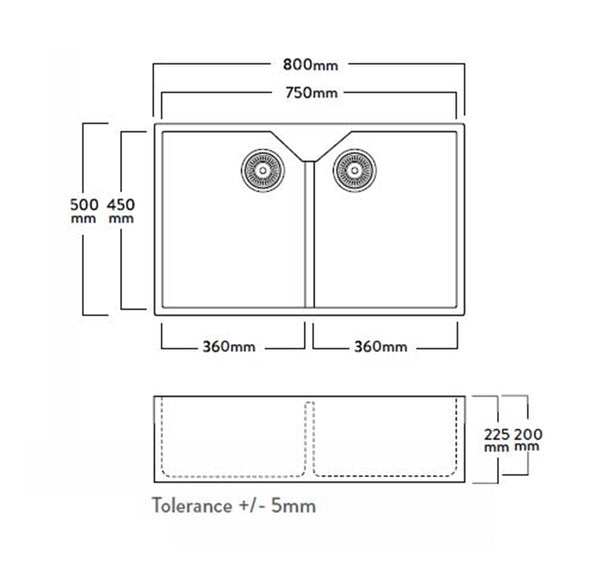 Mercer Double Belfast Butler Sink - The Kitchen Hub