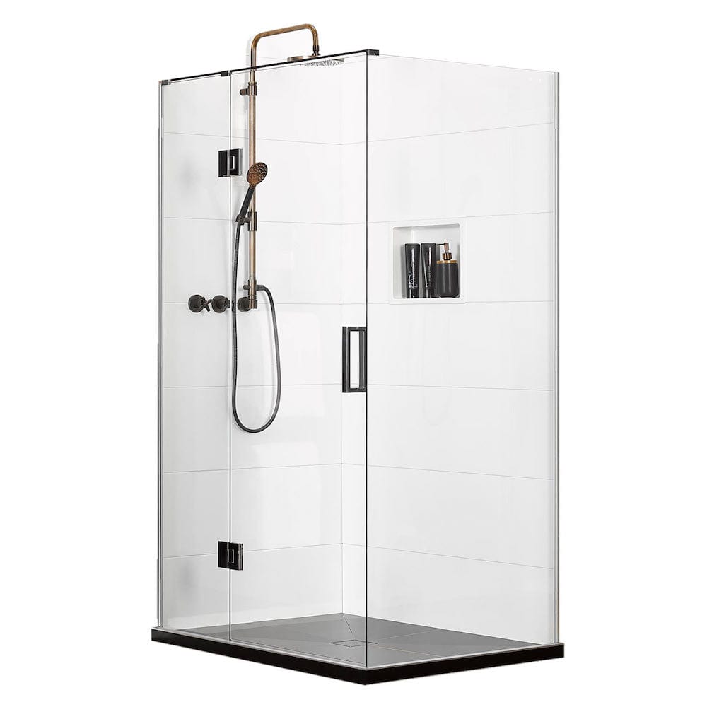 Atlantis Showers Atlantis EasyTile Splash (Left-Hand) 2-Walled Shower | 1200 x 900mm