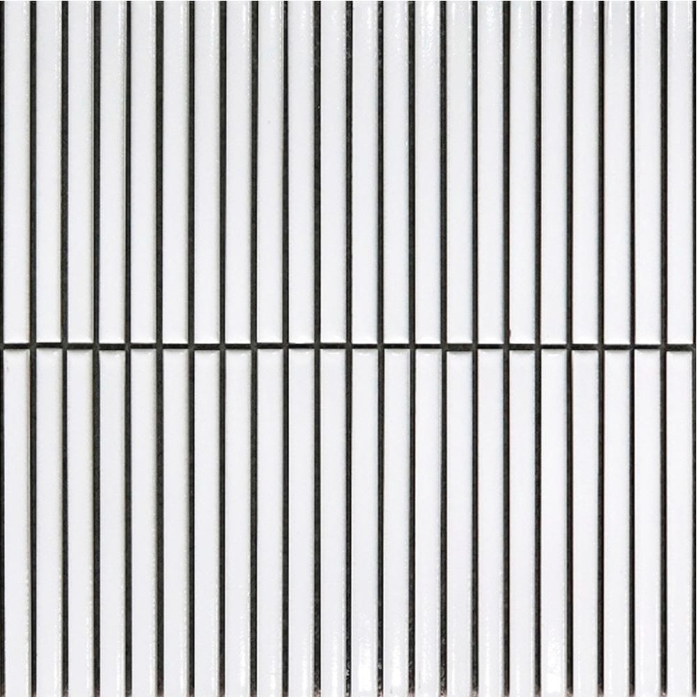 The Kitchen Hub Tiles Bar Mosaic Tiles | Gloss White