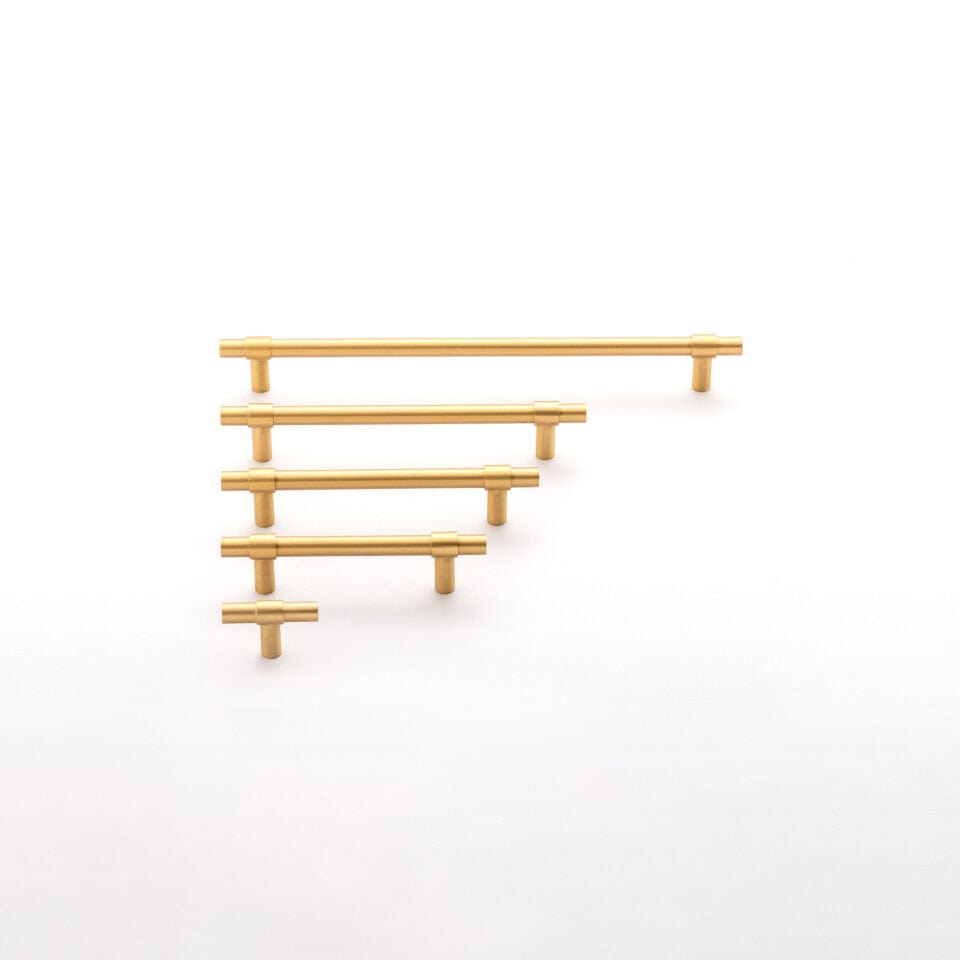 Iver Handles Iver Helsinki Cabinet Pull | Brushed Brass | 160mm