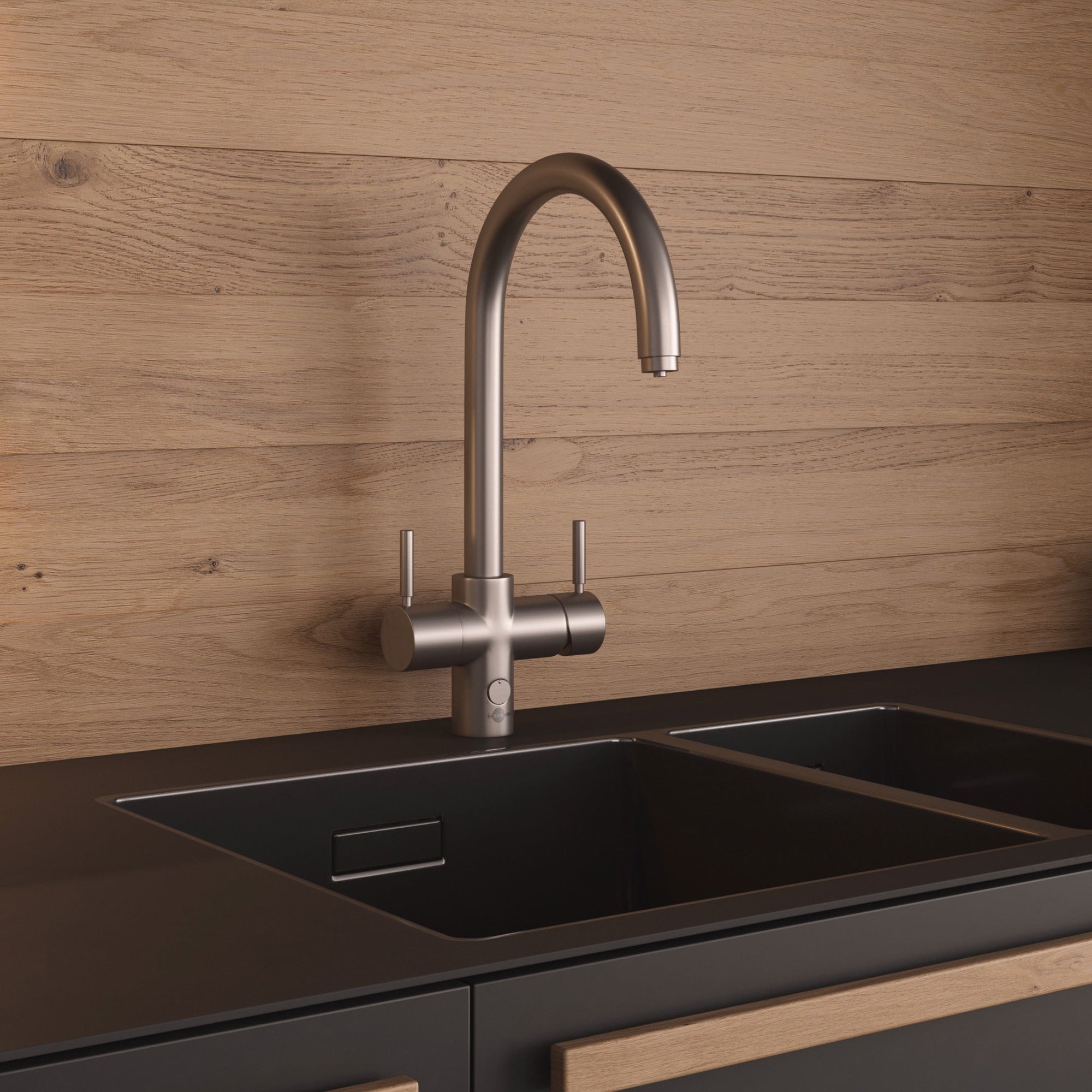 Insinkerator Kitchen Tap Insinkerator Juno MultiTap Chilled System | Brushed Steel