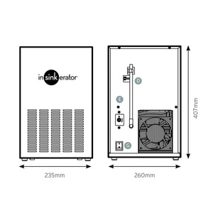 Insinkerator Kitchen Tap Insinkerator Lia MultiTap Chilled System | Chrome