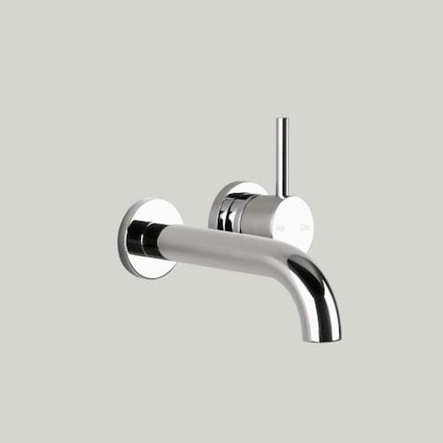 Astra Walker Combination Spouts and Mixers Astra Walker Icon Wall Mixer Set with 200mm Curved Spout