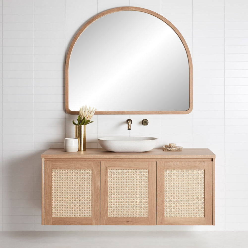 Loughlin Furniture | Pacific Timber Vanity | Rattan Doors