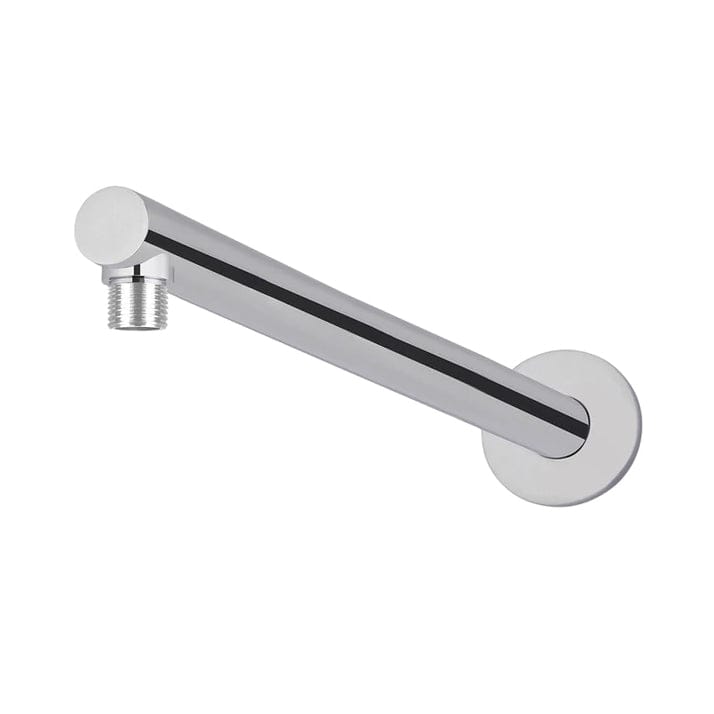 Meir Showers Meir Round Wall Shower Straight Arm 400mm | Chrome