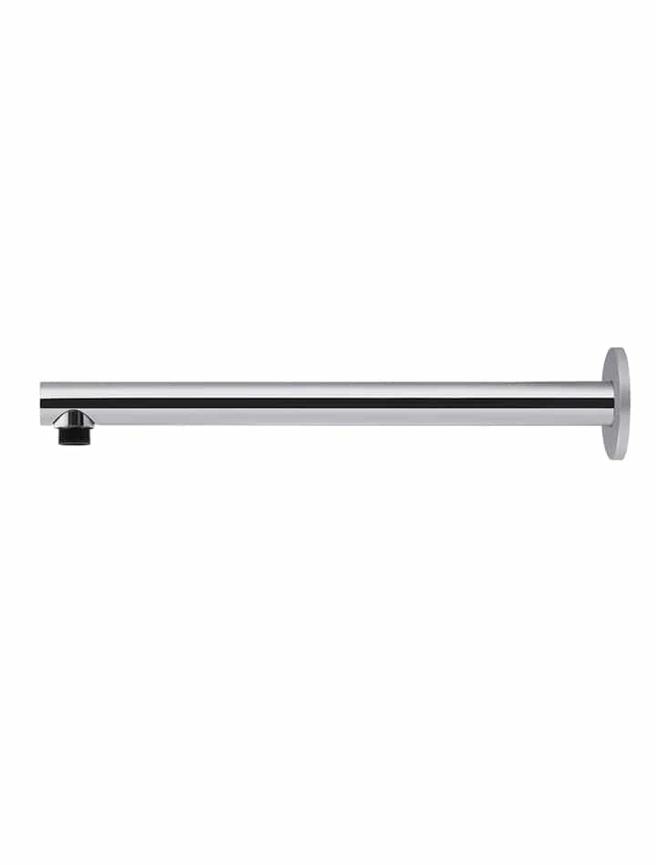 Meir Showers Meir Round Wall Shower Straight Arm 400mm | Chrome