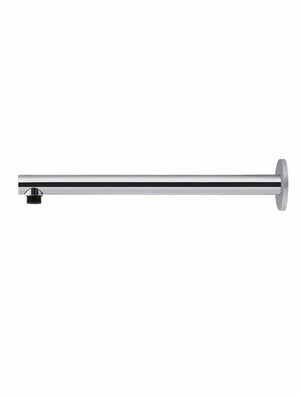 Meir Showers Meir Round Wall Shower Straight Arm 400mm | Chrome