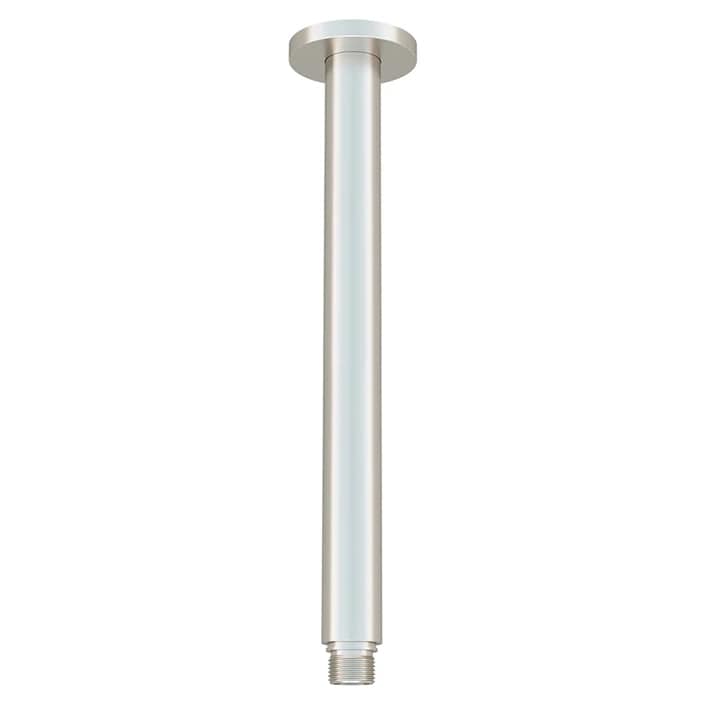 Meir Showers Meir Round Ceiling Shower Arm 300mm | Brushed Nickel