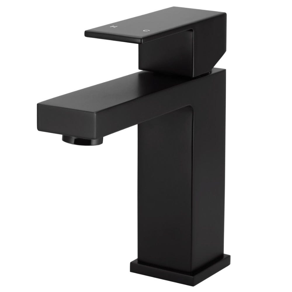 Meir Basin Taps Meir Square Basin Mixer | Matte Black