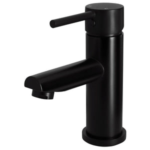 Meir Basin Taps Meir Round Basin Mixer with Straight Spout | Matte Black