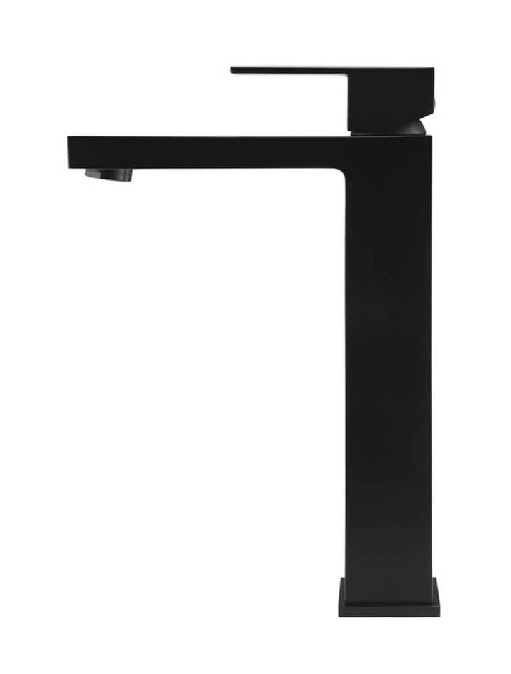 Meir Basin Taps Meir Square Tall Basin Mixer | Matte Black