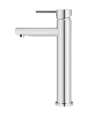 Meir Basin Taps Meir Round Tall Basin Mixer | Chrome