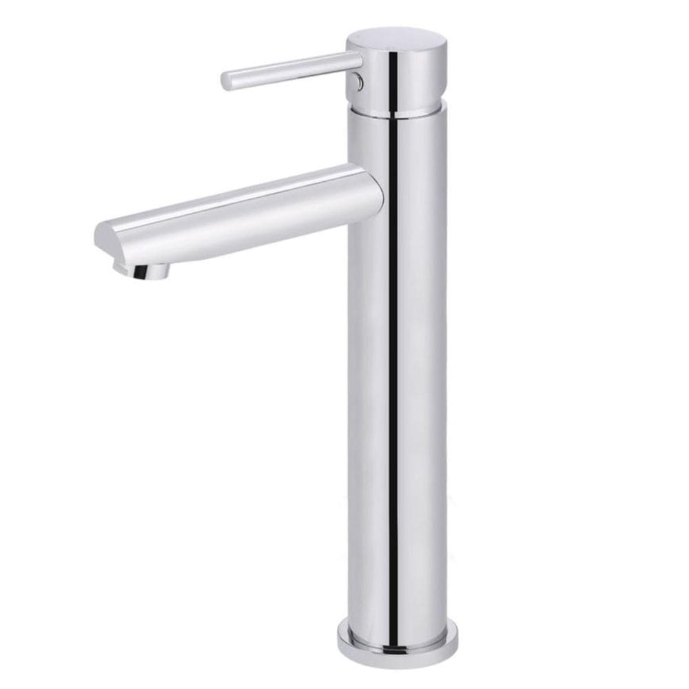 Meir Basin Taps Meir Round Tall Basin Mixer | Chrome