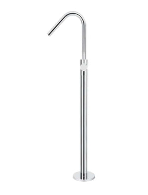 Meir Freestanding Bath Fillers Meir Round Freestanding Bath Spout & Hand Shower | Chrome