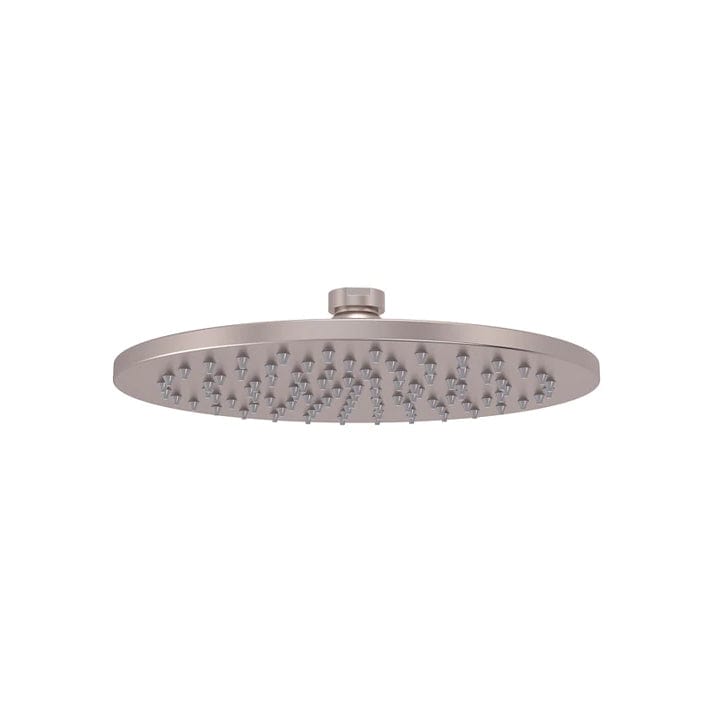 Meir Showers Meir Round Shower Rose 200mm | Champagne