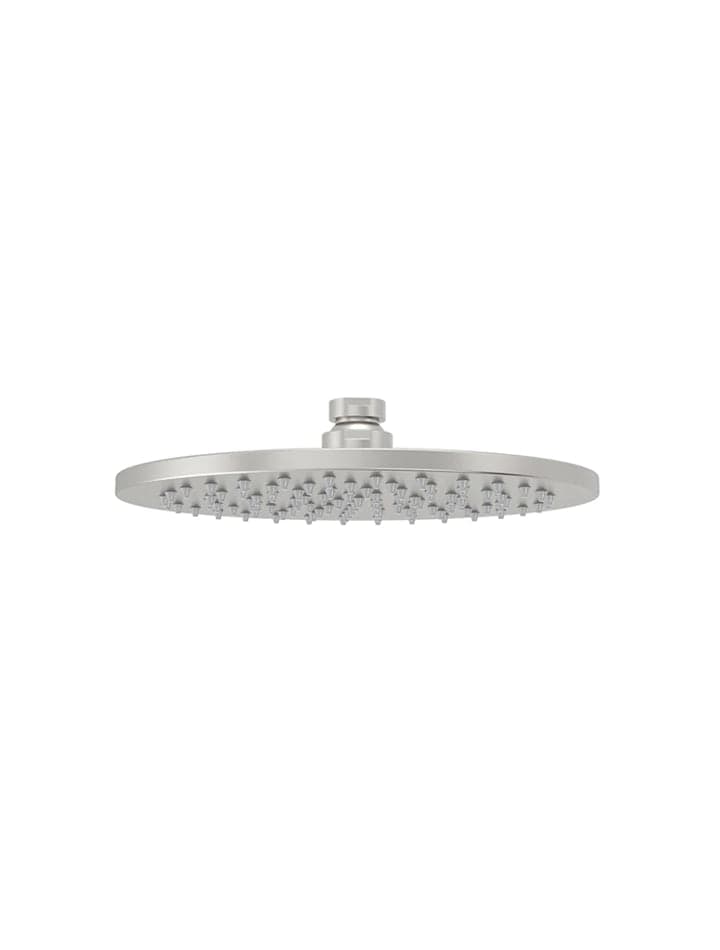 Meir Showers Meir Round Shower Rose 200mm | Brushed Nickel