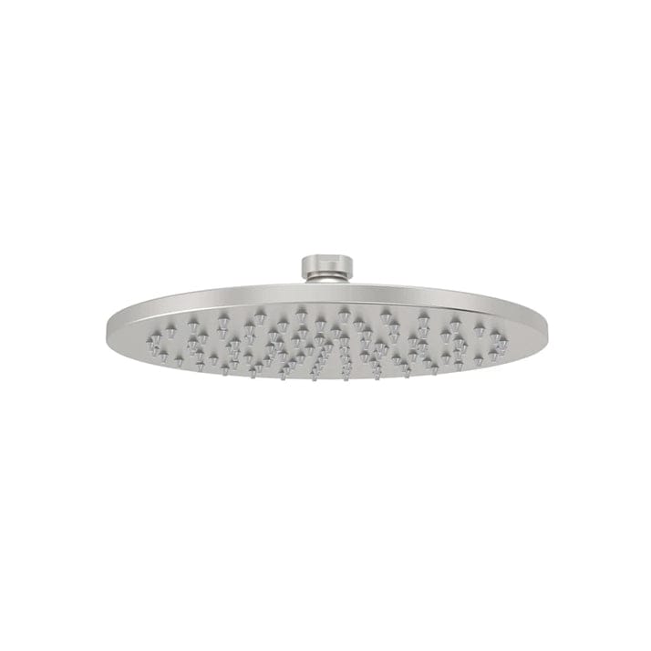 Meir Showers Meir Round Shower Rose 200mm | Brushed Nickel