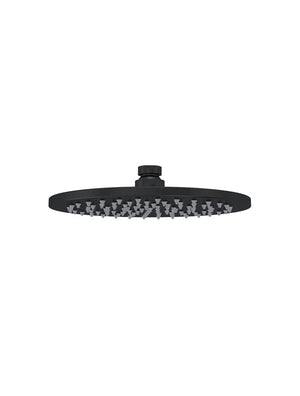 Meir Showers Meir Round Shower Rose 200mm | Matte Black