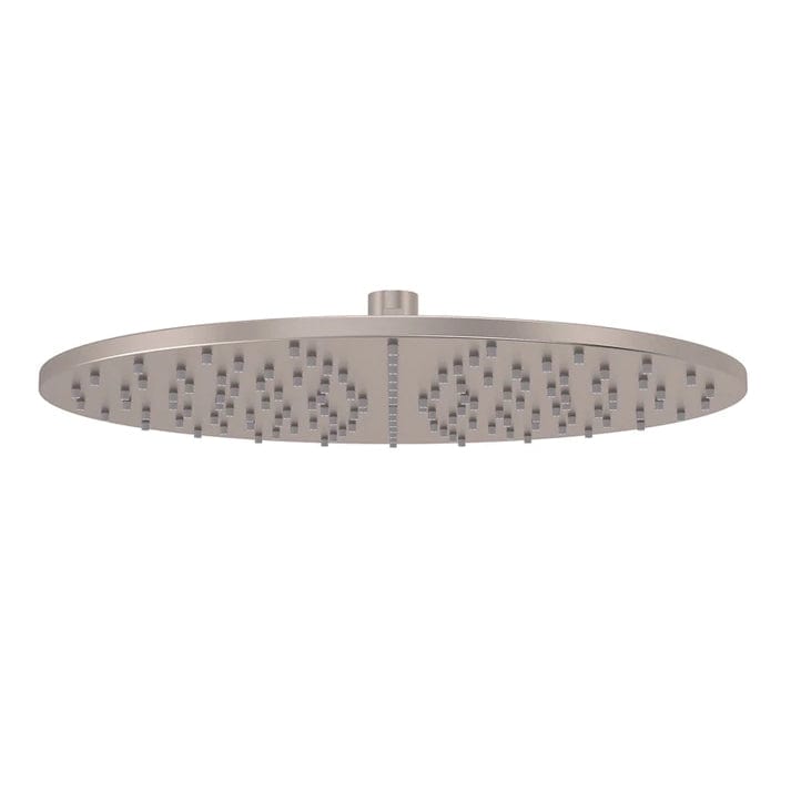 Meir Showers Meir Round Shower Rose 300mm | Champagne