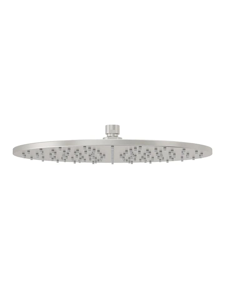 Meir Showers Meir Round Shower Rose 300mm | Brushed Nickel