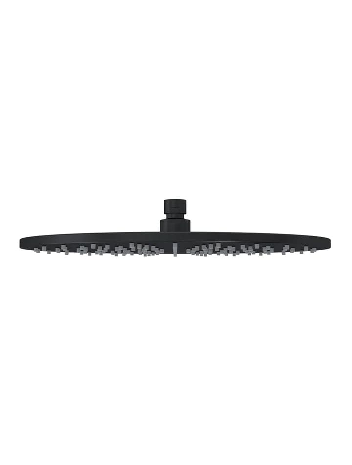 Meir Showers Meir Round Shower Rose 300mm | Matte Black