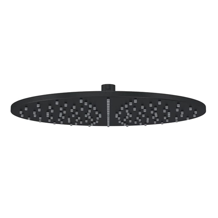 Meir Showers Meir Round Shower Rose 300mm | Matte Black