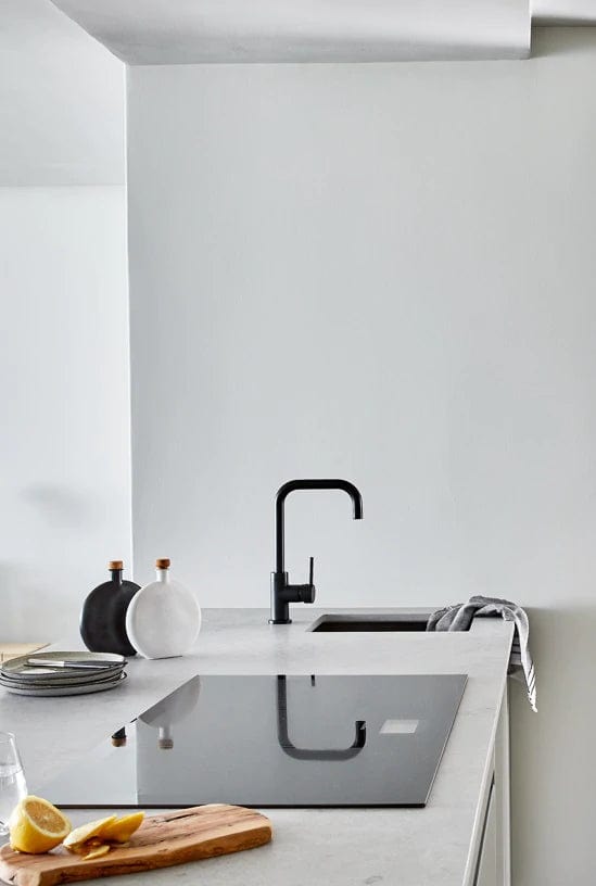 Meir Kitchen Taps Meir Round Traditional Kitchen Mixer | Matte Black